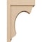 Ekena Millwork 8"W x 16"D x 24"H Classic Emerson Rough Cedar Woodgrain TimberThane Corbel, Primed Tan CORUR08X16X24EMRRCPR - alternate 3